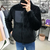 용된다 남자 겨울 플리스 양털 후리스 집업