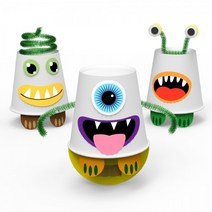 몬스터컵 과학키트 과학실험 몬스터오뚝이 과학도구, 270mm