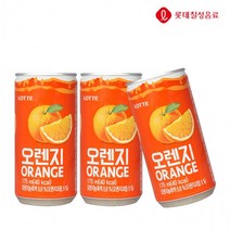 롯데 델몬트 오렌지스퀴즈, 175ml, 30개