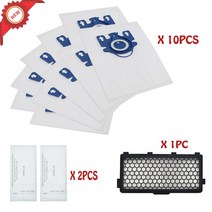 miele 진공 청소기 가방 용 hepa 필터 모터 보호 먼지 봉투 3d gn s5000 s8000 complete c2 c3 s5 s8 sf-50 예비 부품, 연노랑