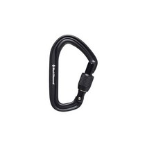 핫 포지 스크류게이트 카라비너 259400, Black-ONE