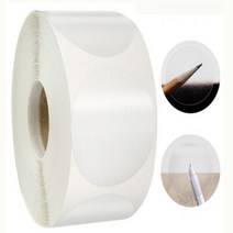 제품박스 상품포장 봉인씰 보안스티커 투명스티커 3.8cm, 단품, 단품