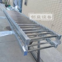 컨베어 콘베어 콘베이어 벨트 로라 롤러 택배 생수 하차 하역 사다리 슬라이드 무동력, 폭50cm 길이1m, 아연 도금 50cm 1m