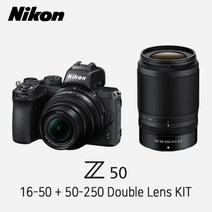 [니콘코리아정품] Z50 + 16-50mm + 50-250mm KIT 미러리스 카메라 / 최신상품 당일발송