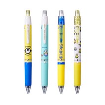 UNI 유니볼 RE3 미니언즈 지워지는 3색 볼펜 0.5mm, GREEN 0.5mm (URE3-600M)