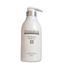더마힐 헤어팩 트리트먼트500ml + 천연유래성분 헤어에센스150ml (랜덤)+두피 건강 브러쉬