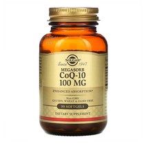 솔가 메가솔브 CoQ-10 100mg 90정, 1개, 1개