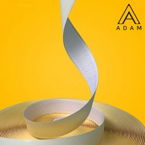 아담 강력 접착식 벨크로 찍찍이 테이프 대용량 방풍비닐 방충망 전용 10m세트, 5cmX10m[세트], 흰색