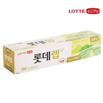 롯데 알루미늄 PVC 랩 30x100 1P 은박 포장 업소용 77716EA, 본상품