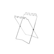 캠핑마을 캠핌용 쓰레기봉투걸이, 실버, 1개