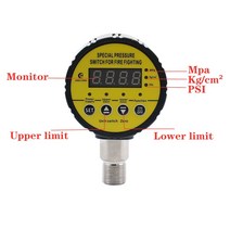 HC-Y810 220 AC 1MPA 유압 공기 압축기 디지털 스위치 x 1.5 G1/2 맞춤형, 03 thread G1-4, 07 0-1.6Mpa