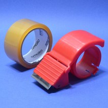 ETD 국산 테이프카터기+투명테이프 1개포함 박스포장 농산물박스포장 택배포장 테이프포장기 AKS 테이프커터기 박스테이프 OPP테이프