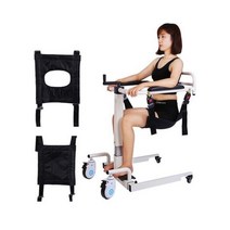 간병인 중증 샤워 이송 의자 전기 리프트 환자 화장실 노인, Two cushion