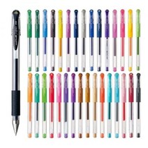 유니볼 시그노 중성펜 UM-151 0.28mm 0.38mm 0.5mm, 그린(6)