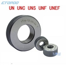 게이지 미국 표준 스레드 링 TPI 1/4 1/2 7/8 UNC UNF UNEF 세트당 2 개, 1.UNC1-4-20