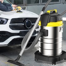 미용실 바닥 청소기 머리카락 진공 흡입기 당구장, 50L 습식 겸용다기능 1400W 고효율 모터