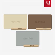 노마드 테이블 방수매트 아이콘패드 R800, 모카브라운