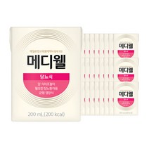메디웰 뉴트리웰 당뇨식 195mlx24/식사대용/단백질/식이섬유