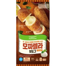 풀무원 모짜렐라핫도그 (80gx4개입) [키즈와 어른간식] 모짜렐라핫도그 (80gx4개입) [맛있는 푸드 간단한 한끼], 2개
