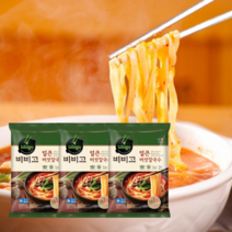 Bibigo 비비고 얼큰 버섯 칼국수 592g 3봉지 대용량