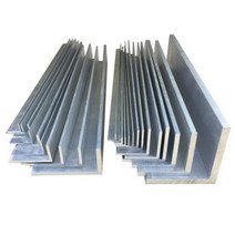 ㄱ형강 앵글 6063 직각 알루미늄 20x20MM 두께 3MM L 자형 합금 Al 테두리 삼각형 프로파일 길이 580MM, 1PC 20X20X3MM+Length 580MM