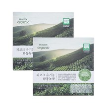 [피코크] 유기농 하동녹차 50T x 2개