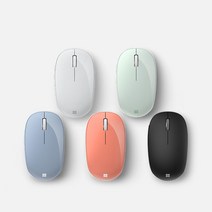 마이크로소프트 Microsoft 블루투스 5.0 마우스 5색, 몬자 그레이