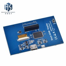 라즈베리파이 5인치 라즈베리 파이 HDMI 터치 스크린 3B/4B LCD 디스플레이 모니터