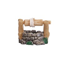 미니어처 등대 우물 다리 이끼 인형/요정 정원 공예 선물/DIY 장식 빈티지 장식, 2