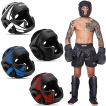 Elite Sports Boxing MMA Sparring Kickboxing Headgear for Men Muay Thai Boxing Head Guard, Blue