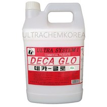 데코타일 강화 강마루 바닥 코팅 관리 데카글로 왁스 3.75L