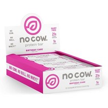 노카우 프로틴바 생일 케이크 단백질바 60g x12개입