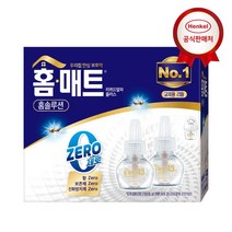 헨켈 모기약 홈매트 홈솔루션 제로 리필2입, 단품