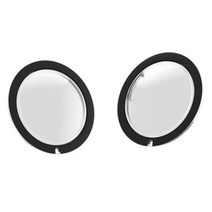 Insta360 ONe X2 렌즈 보호대 보호 파노라마 렌즈 보호대 스포츠 카메라 액세서리, 투명 & 검정