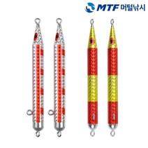 푸른 홀로그램 대구 봉메탈지그 2개입 350g 400g 450g, 레드골드 350g