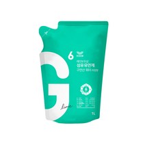 레인보우샵 섬유유연제 구연산 워터 라임향 리필, 1L, 1개