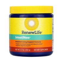 Renew Life 리뉴라이프 IntestiNew 서포트 포뮬라 162g, 1팩