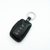 파라코리아 가죽 스마트키케이스 현대차용 (캐스퍼 투싼TL LF쏘나타 아반떼AD 쏘나타뉴라이즈등/사피아노무늬/캐비어무늬), 블랙, 현대 타입D1 캐비어