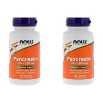 나우푸드 판크레아틴-200 mg 100개입 캡슐
