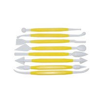 [모비딕컴퍼니] 안전한슬라임 여아장난감 점토용주걱 모찌장난감 클레이 글리 공작놀이, 잇★ 클레이툴세트 8pcs 점토커팅 슬라임놀이 집콕놀이, 잇★ 8pcs DC003173