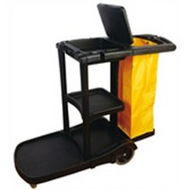 산업용 이동식 다목적 청소도구함 카트 운반구 수레, 1개