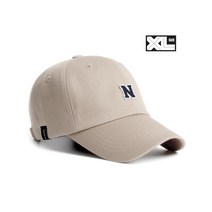 빅사이즈 볼캡 XL PLATEAU N CAP BEIGE