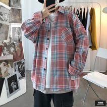 가바바 남성 셔츠 체크남방 4가지 독특한 컬러 긴팔셔츠 G42621