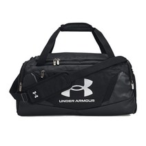 언더아머 더플백 Under Armour UA Undeniable 5.0 Small Duffle Bag Gym 1369222 - New 2022, Black/Metallic Silver, 1369222-001