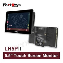 필드 모니터 Portkeys-LH5PII 5.5 풀 HD 4K HDMI BMPCC4/6K 캐논 소니 파나소닉 Z 캠용 터치 스크린 호환, 05 LH5PII For BMD