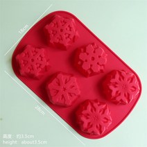 실리콘 초콜릿 몰드 크리스마스 트리 비스킷 몰드 케이크 베이킹 몰드 베이커리 도구 DIY 퐁당 몰드 크리스마스 디저트 장식, [06] 05