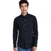 Theory 남성용 Sylvain Structured 셔츠 이클립스. XX-Large