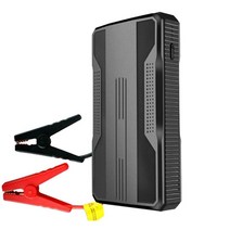 휴대용 완속케이블 전기차 충전기 가방 12 볼트 보조베터리 충전 6000 mAh 자동차 점프 스타터 비상 배터리 장치, [01] Black