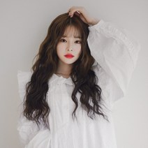 가발나라 여자 붙임머리가발 헤어피스 히피펌 5피스 부분가발, 1개, 레드브라운