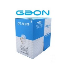 가온전선 정품 CAT.5E UTP 케이블 4P 300m 4컬러, 옐로우